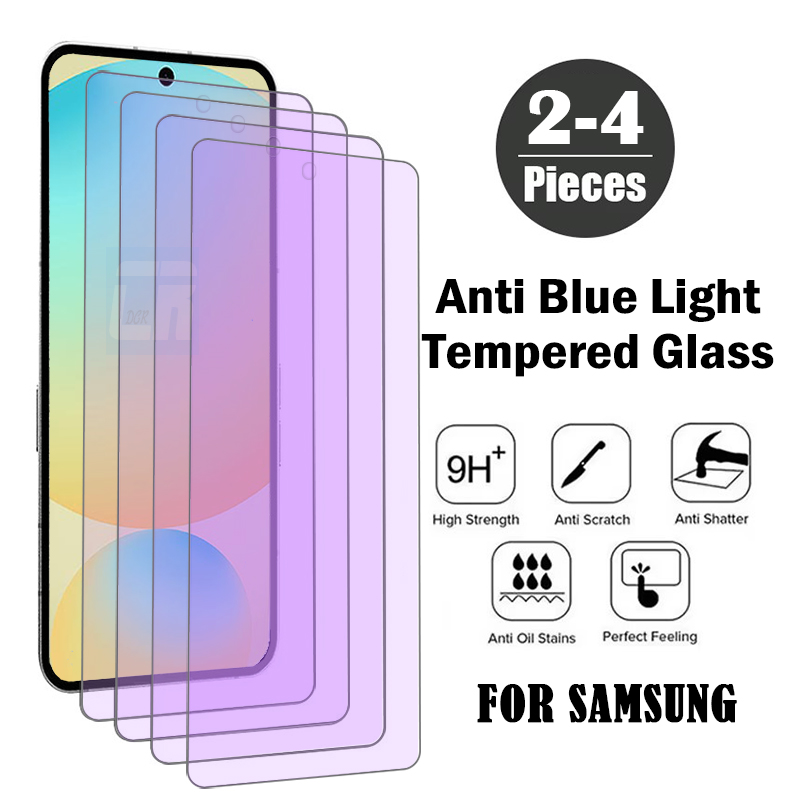Matte Anti Glare Screen Protector - 2-4Piece Anti Blue Light Tempered Glass