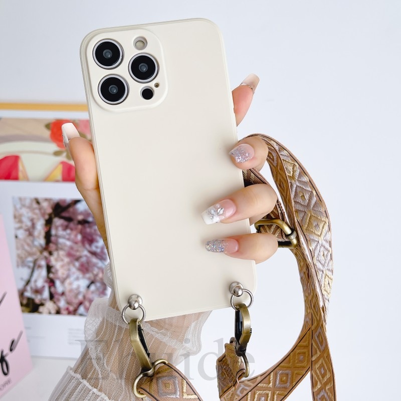 Crossbody Lanyard Neck Strap Case - Classic Strap Case For iPhone 17