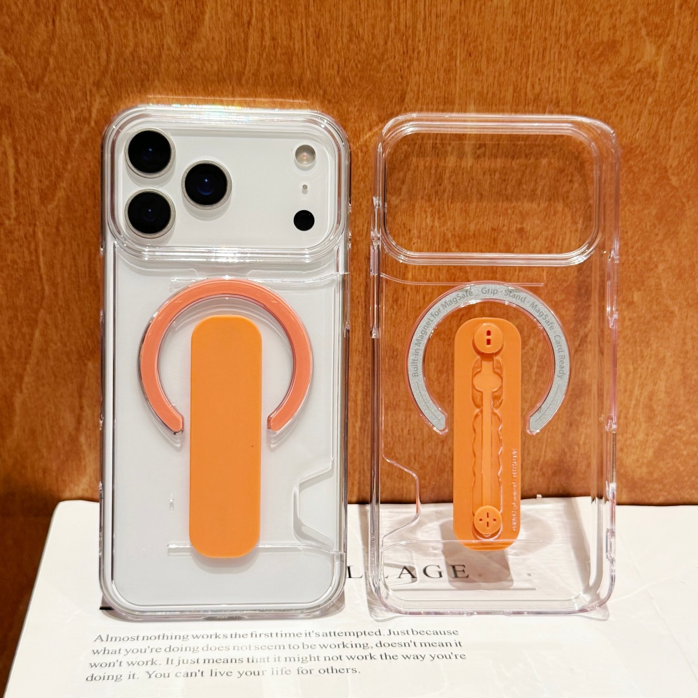 New Card Holder Clear For Mags - огляд і ціна Clear Shockproof Bumper Case