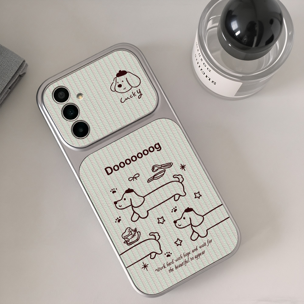 Cartoon Dachshund Phone Case F - огляд і ціна Cute Cartoon Wrist Strap Silicone Case