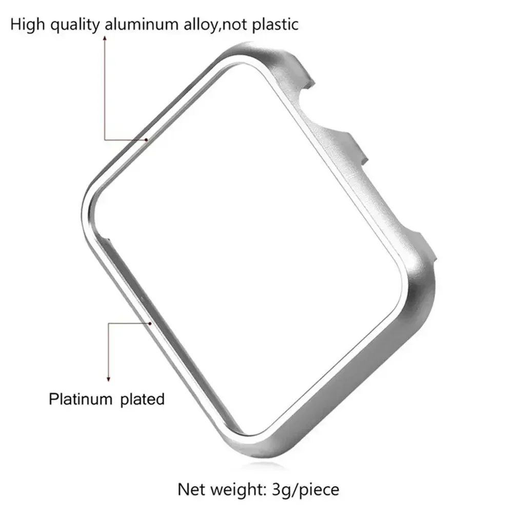 Metal Cover for Apple Watch Se - огляд і ціна Metal Bumper Aluminum Frame Case
