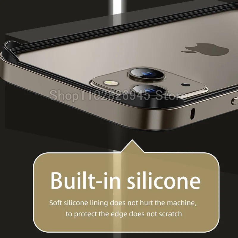 Hybrid Silicone Frame Aluminum - огляд і ціна Metal Bumper Aluminum Frame Case