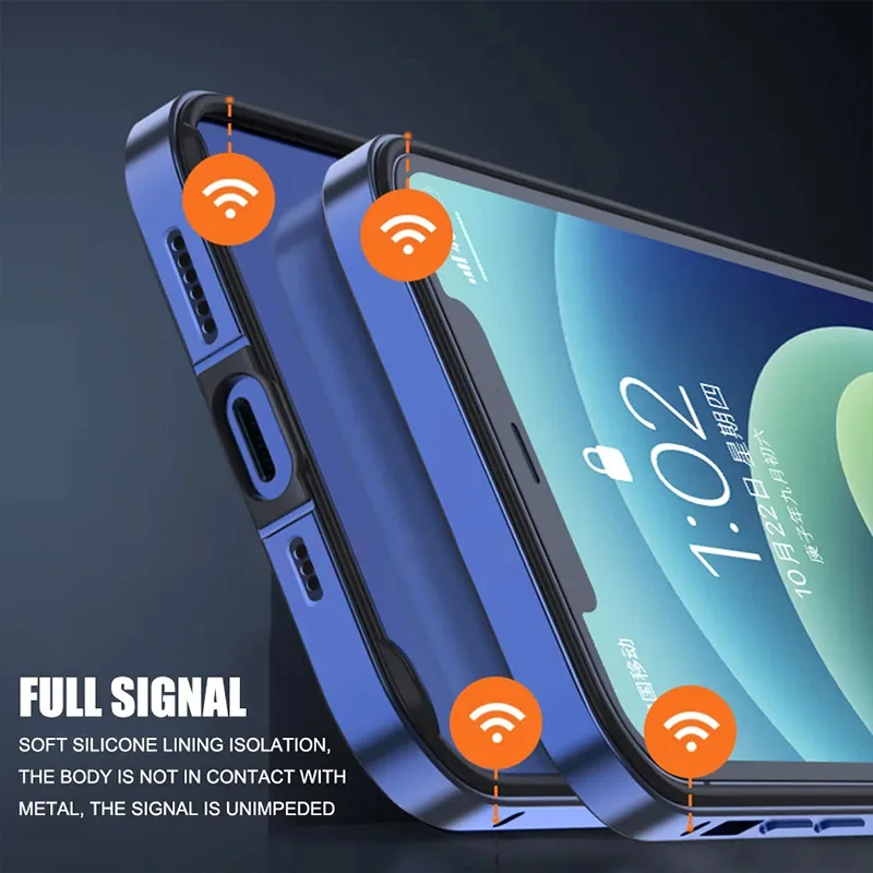 Hybrid Silicone Frame Aluminum - огляд і ціна Metal Bumper Aluminum Frame Case