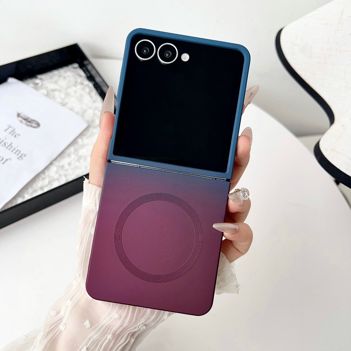Gradient Liquid Silicone Soft  - огляд і ціна Liquid Silicone Magnetic Phone Case