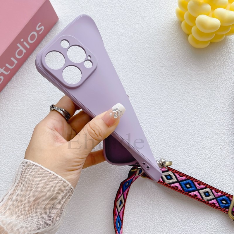 Classic Strap Case For iPhone  - огляд і ціна Crossbody Lanyard Neck Strap Case