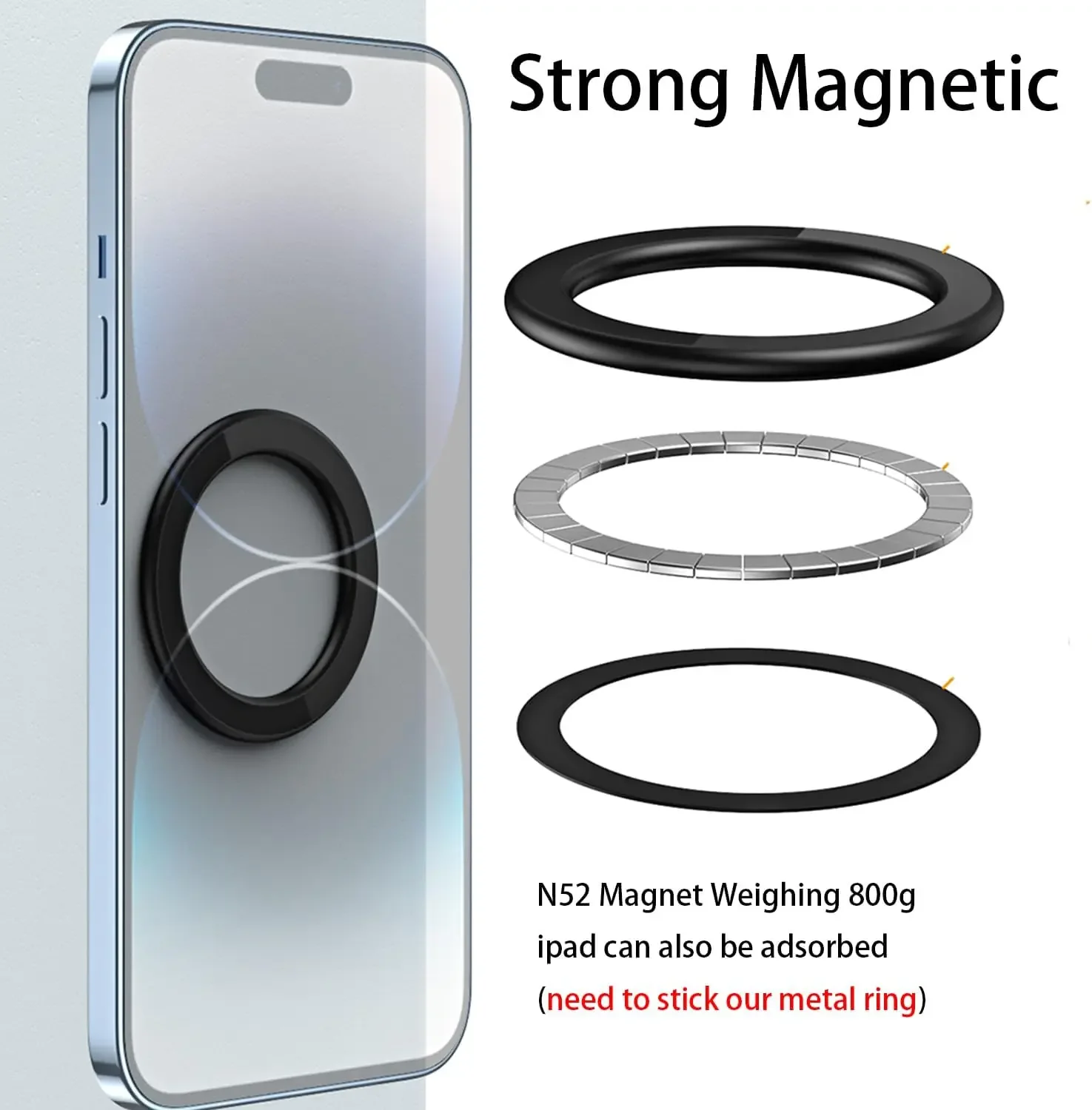 For MagSafe Magnetic Ring Hold - огляд і ціна Phone Stands
