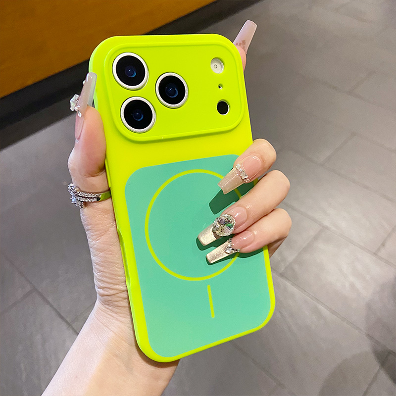 Color Blocking Liquid Silicone - огляд і ціна Liquid Silicone Magnetic Phone Case
