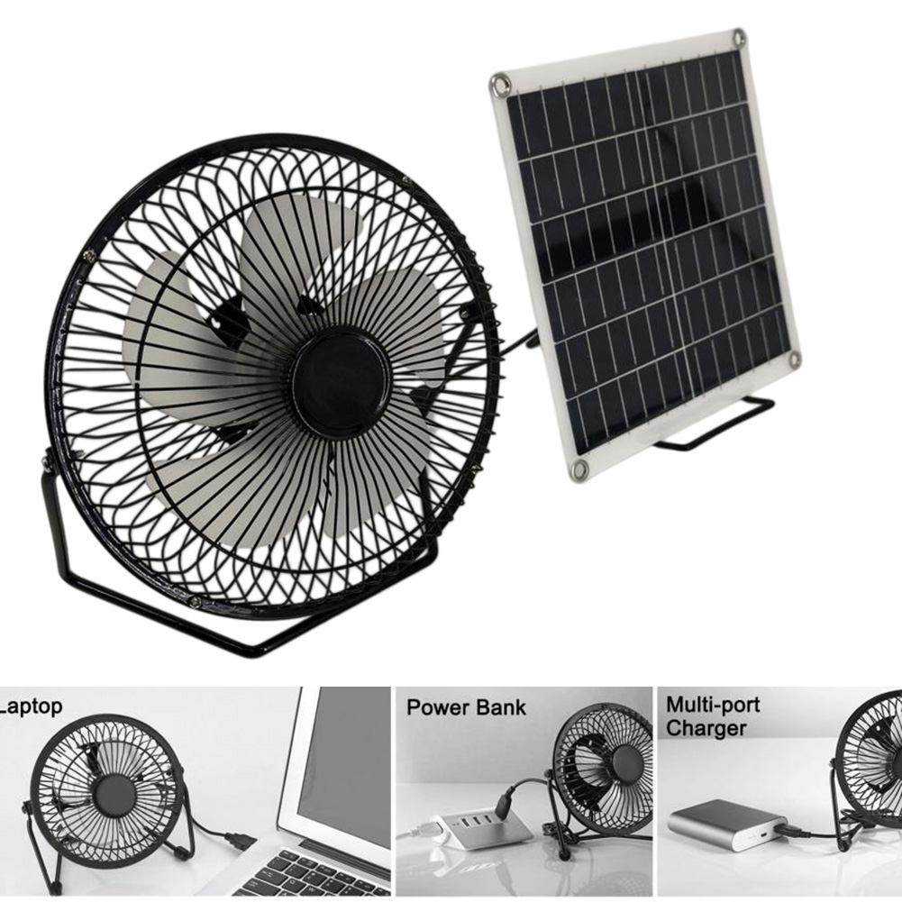 10W Solar Panel Fan Compatible - огляд і ціна Power Banks