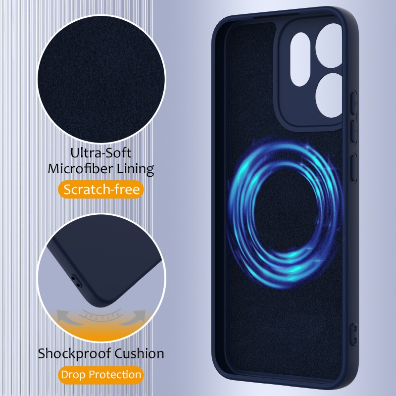 Liquid Silicone for Magsafe Ma - огляд і ціна Liquid Silicone Magnetic Phone Case