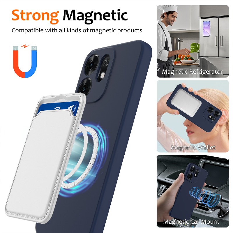 Liquid Silicone for Magsafe Ma - огляд і ціна Liquid Silicone Magnetic Phone Case