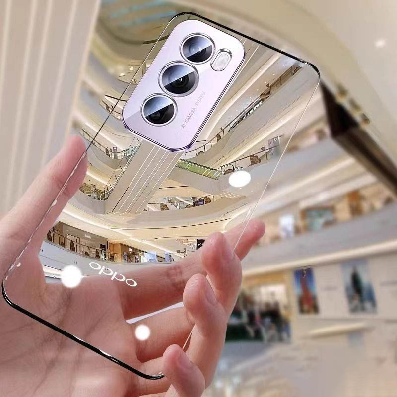 for Oppo Reno12 Pro China Clea - огляд і ціна Ultra Thin Frameless Phone Cover