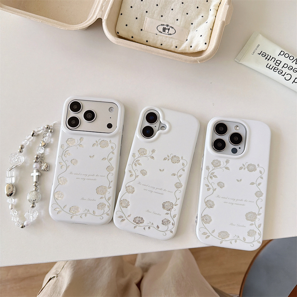 Vintage Silver Rose Garden Pho - огляд і ціна Vintage Floral Pattern Soft Case