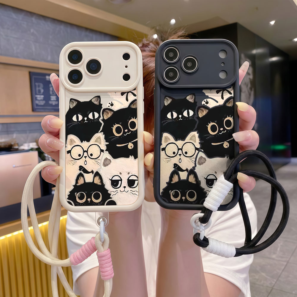 Shockproof Lanyard Cute Cartoo - огляд і ціна Cute Cartoon Wrist Strap Silicone Case