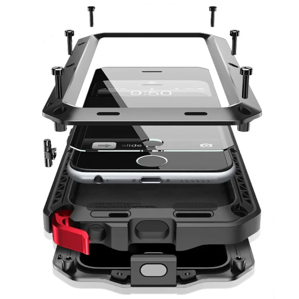Case For iPhone 16 15 13 12 11 - огляд і ціна Heavy Duty 360 Full Body Protective Case