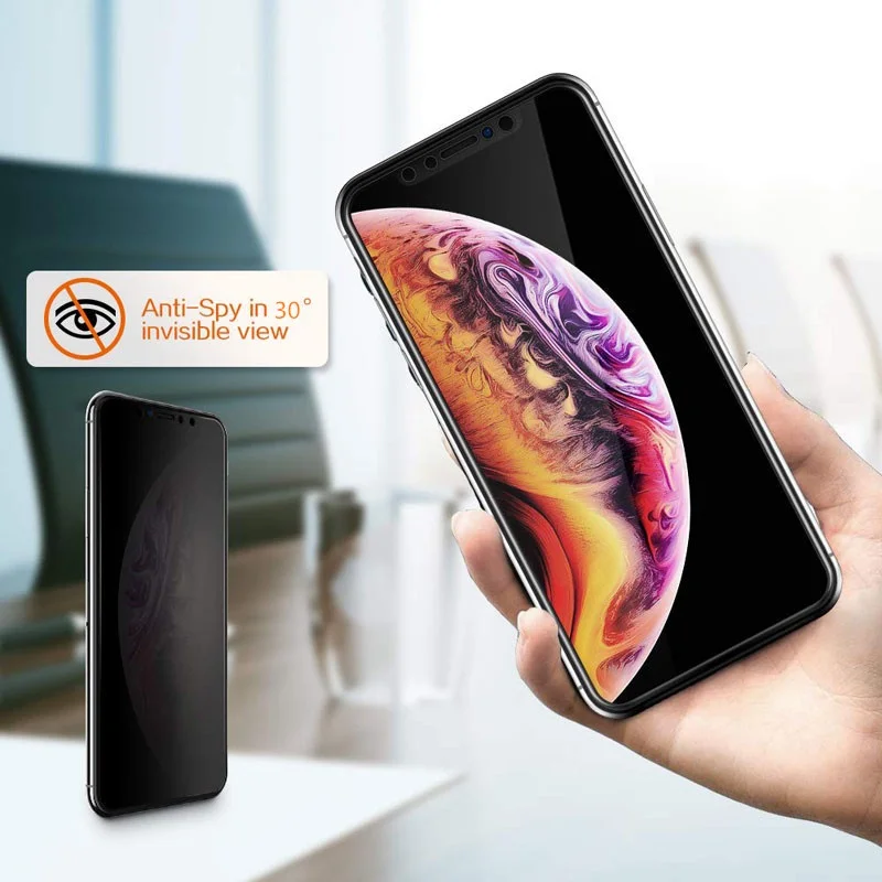 Anti-spy  case for vivo y55s 5 - огляд і ціна Anti Spy Privacy Glass Case