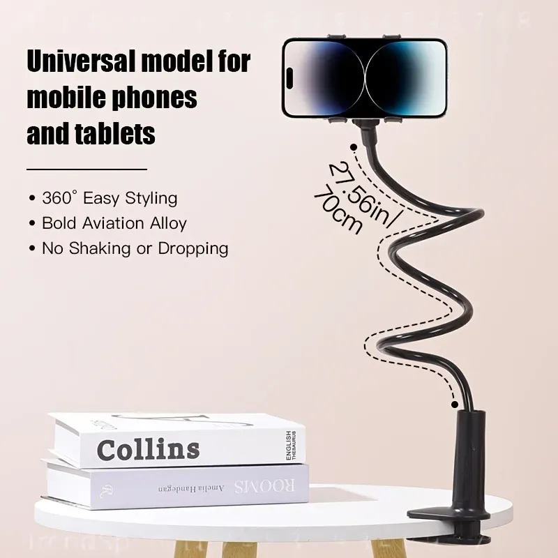 360 Degree Flexible Hose Phone - огляд і ціна Phone Stands