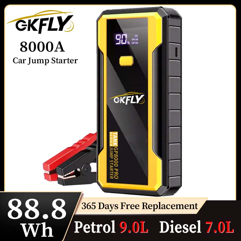 GKFLY 24000mAh Start Power Ban - огляд і ціна Power Banks