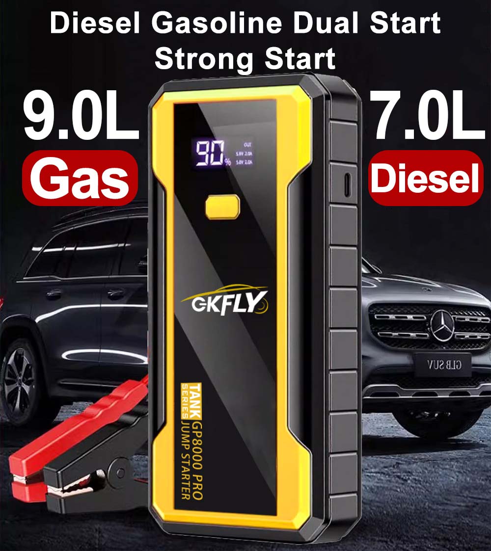GKFLY 24000mAh Start Power Ban - огляд і ціна Power Banks