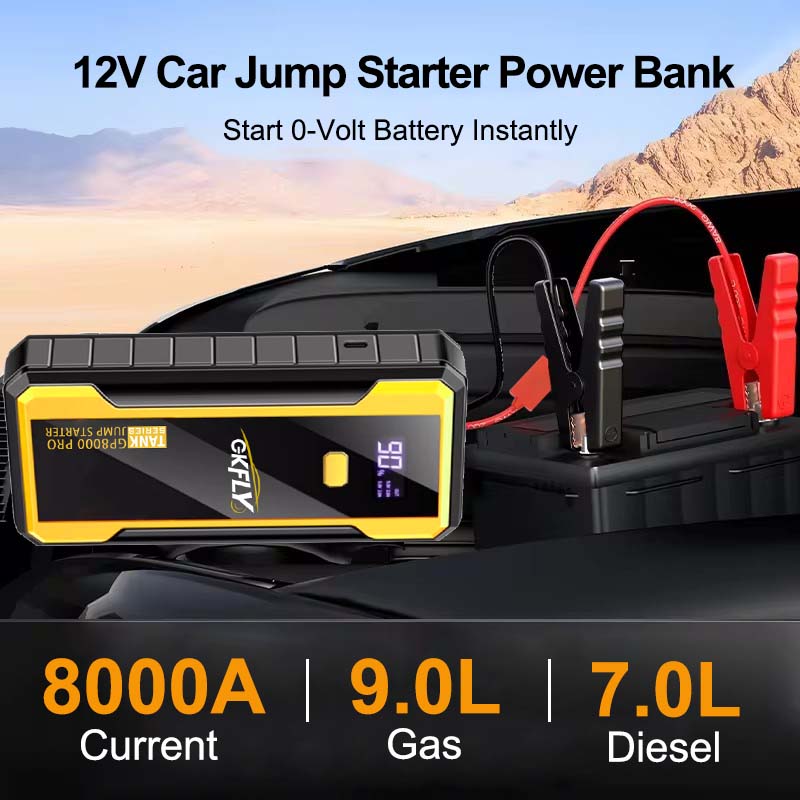 GKFLY 24000mAh Start Power Ban - огляд і ціна Power Banks
