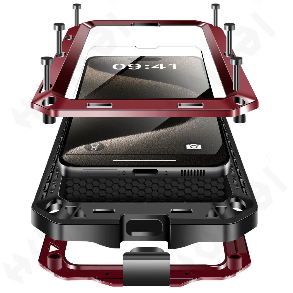 Case For iPhone 17 16 15 14 13 - огляд і ціна Heavy Duty 360 Full Body Protective Case
