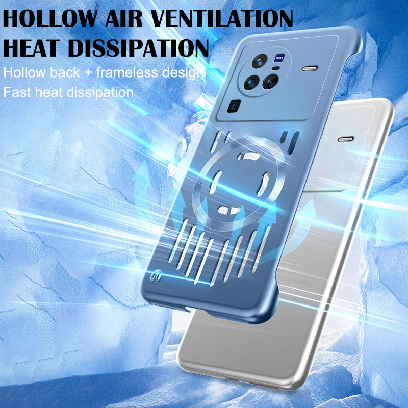 For VIVO X90 X90S X80 Pro Case - огляд і ціна Matte Hard Pc Back Case