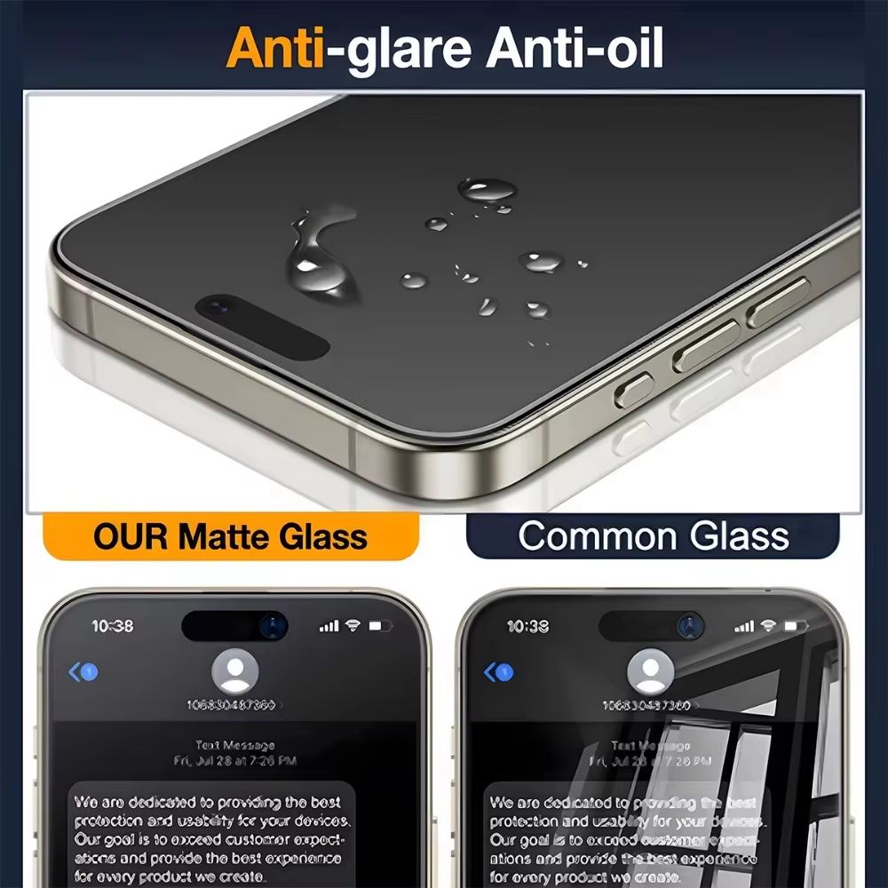 3PCS Privacy Screen Protector  - огляд і ціна Matte Anti Glare Screen Protector