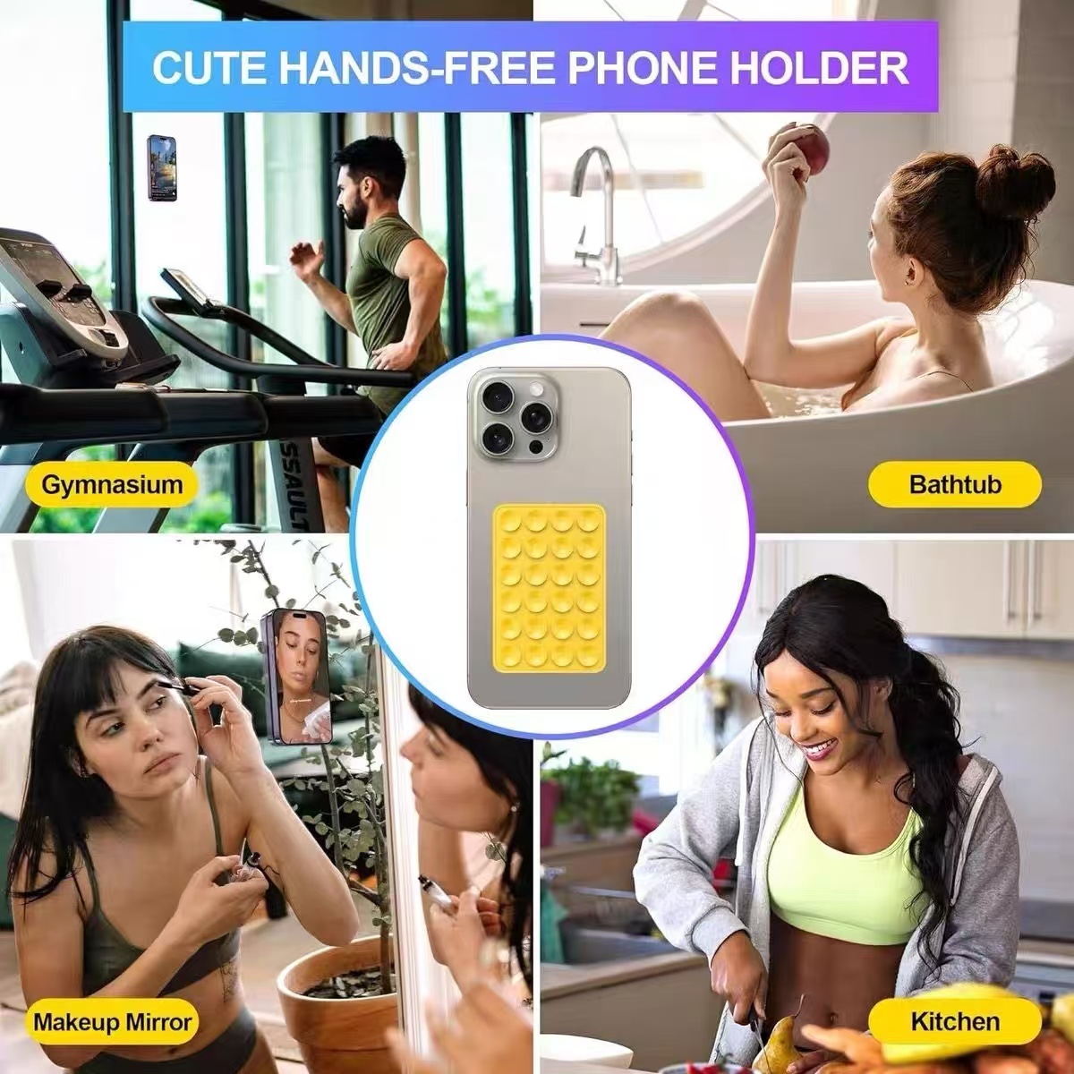 Silicone Suction Cup Phone Hol - огляд і ціна Phone Cases