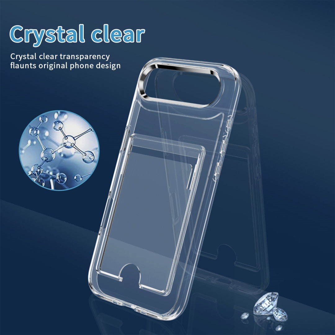 Luxury Clear Card Slot Holder  - огляд і ціна Clear Shockproof Bumper Case