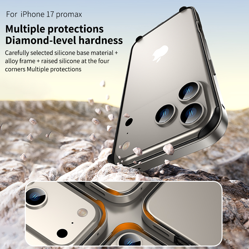 Aluminum Metal Frame Silicone  - огляд і ціна Metal Bumper Aluminum Frame Case