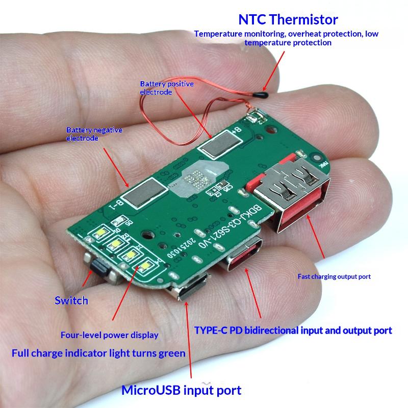 1/3Pcs S621 Power Bank Charger - огляд і ціна Power Banks