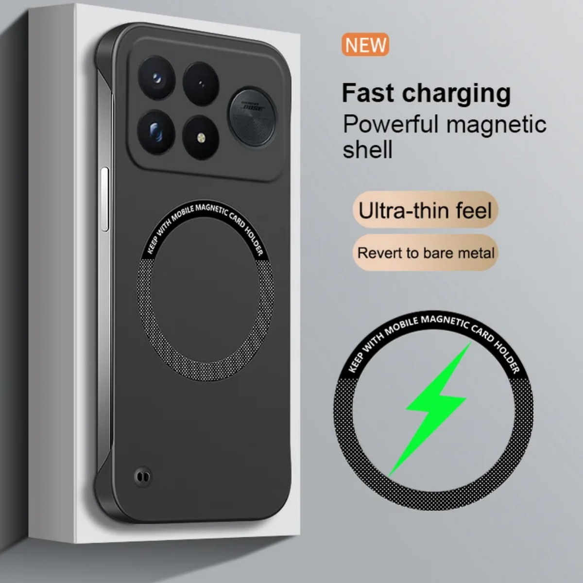 Ultra-thin Frameless Case for  - огляд і ціна Ultra Thin Frameless Phone Cover