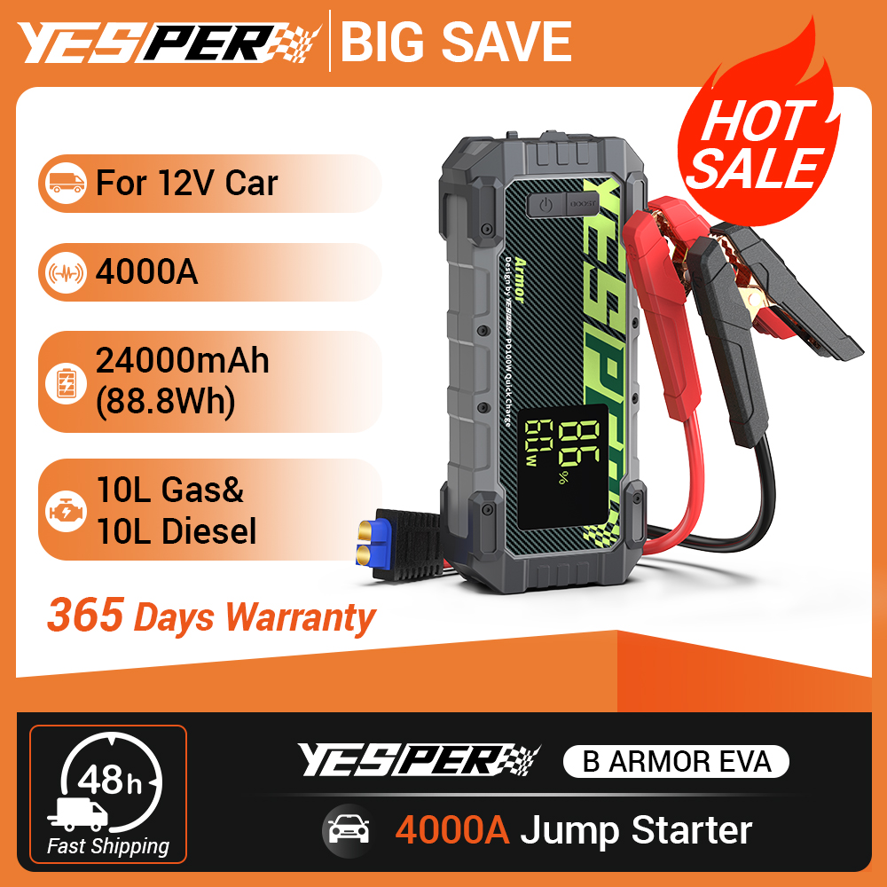 YESPER 4000A 10L Diesel/Gas Ju - огляд і ціна Power Banks